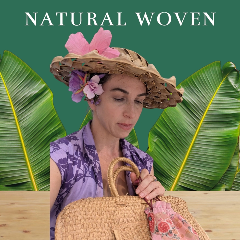 Natural Woven Hat - Picture 3 of 6